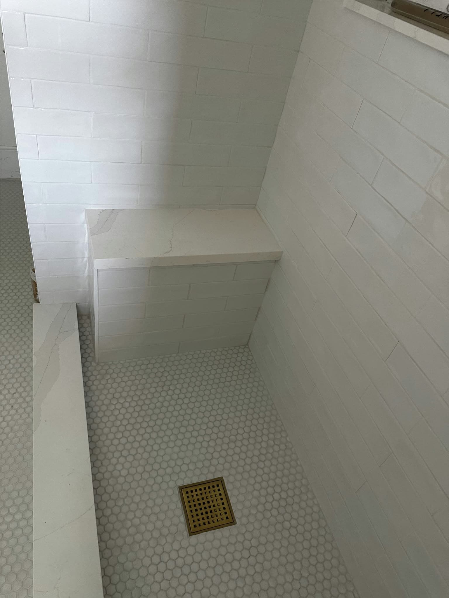 Blue bathroom renovation — 3