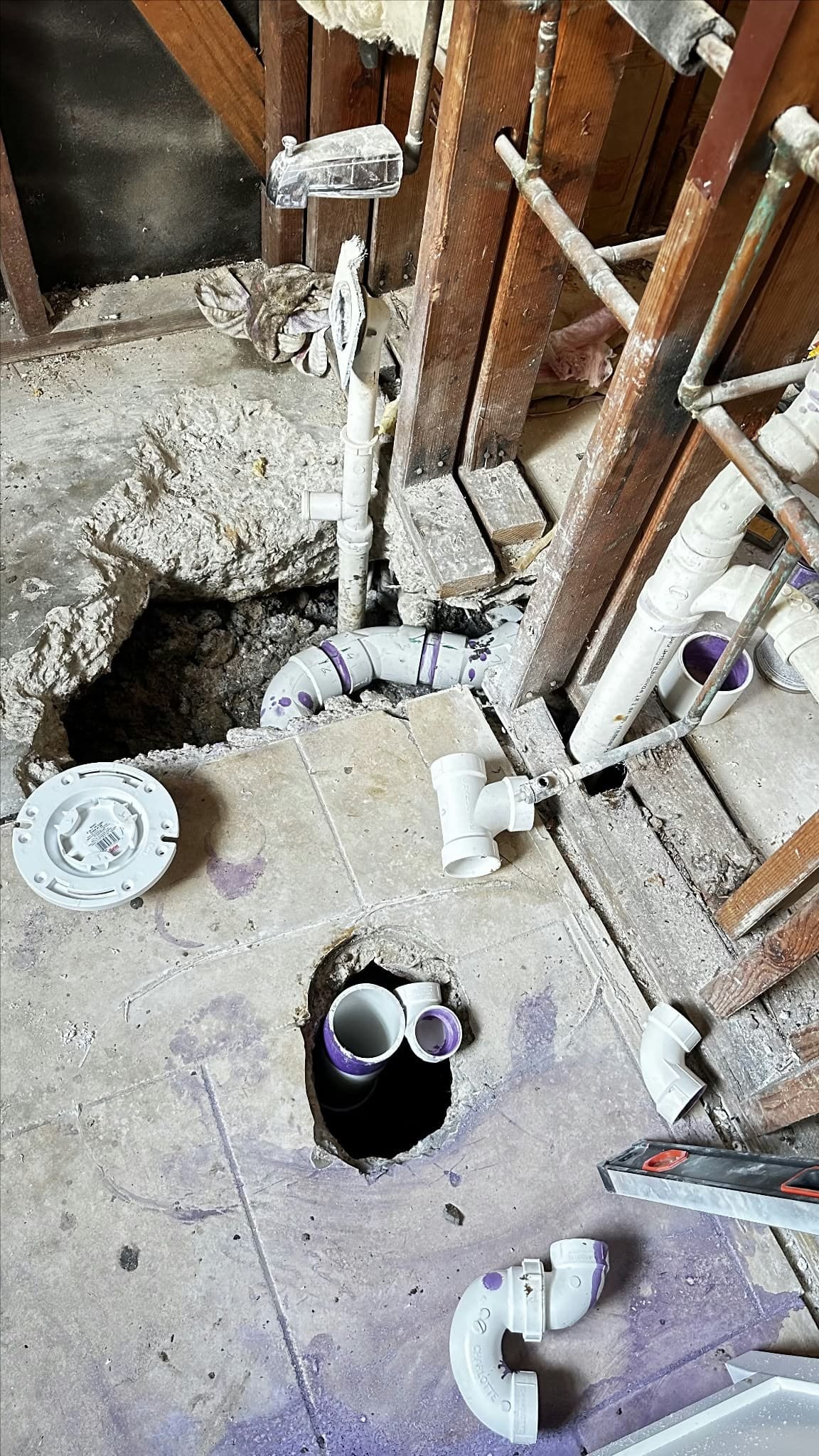 Full bathroom rebuild — 4